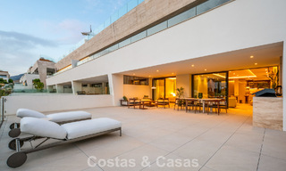 Exclusive duplex apartment with Fendi interior in five star complex for sale on Marbella’s Golden Mile 802295 