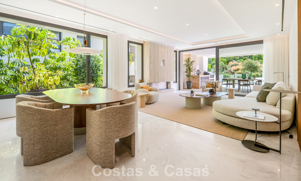 Exclusive duplex apartment with Fendi interior in five star complex for sale on Marbella’s Golden Mile 802297