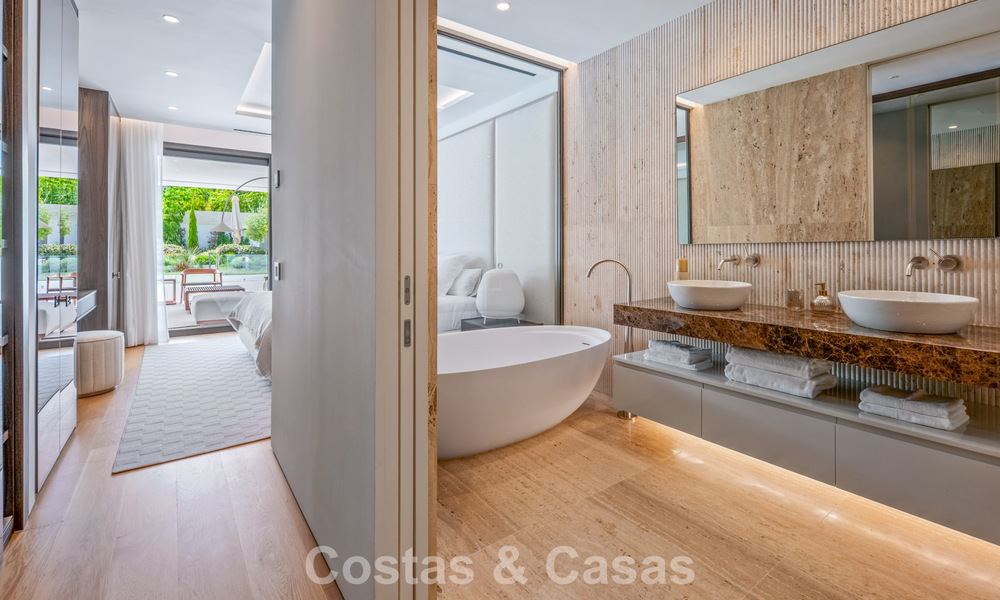 Exclusive duplex apartment with Fendi interior in five star complex for sale on Marbella’s Golden Mile 802299