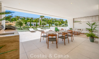 Exclusive duplex apartment with Fendi interior in five star complex for sale on Marbella’s Golden Mile 802302 