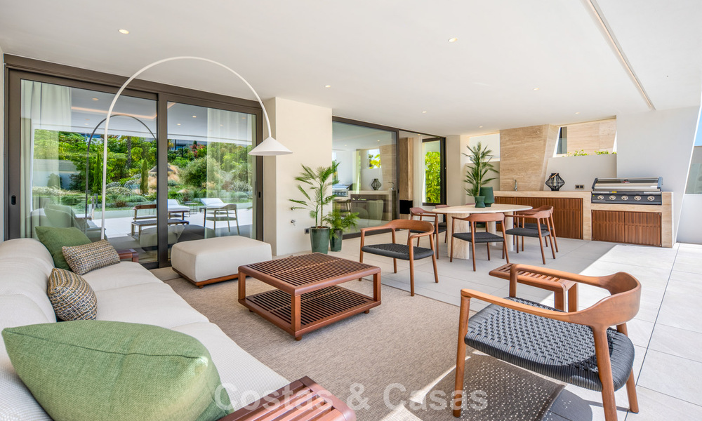 Exclusive duplex apartment with Fendi interior in five star complex for sale on Marbella’s Golden Mile 802303