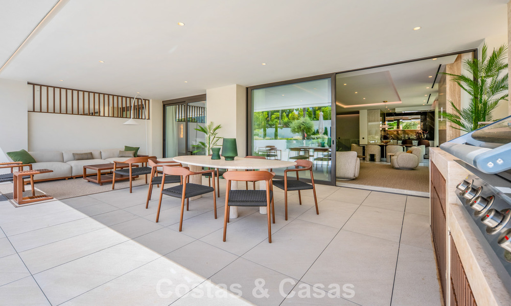 Exclusive duplex apartment with Fendi interior in five star complex for sale on Marbella’s Golden Mile 802304