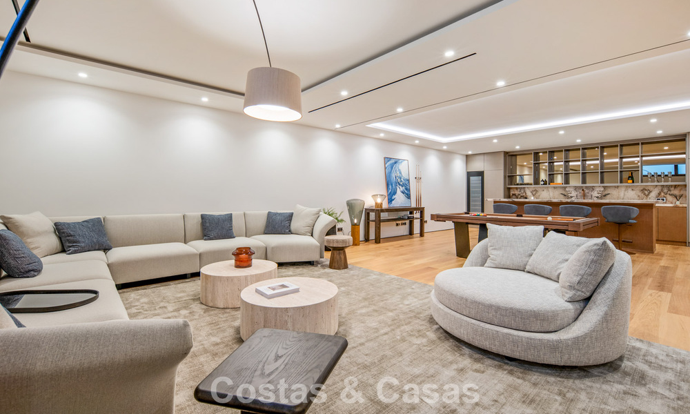 Exclusive duplex apartment with Fendi interior in five star complex for sale on Marbella’s Golden Mile 802306