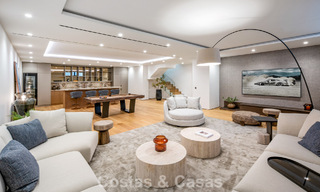 Exclusive duplex apartment with Fendi interior in five star complex for sale on Marbella’s Golden Mile 802307 