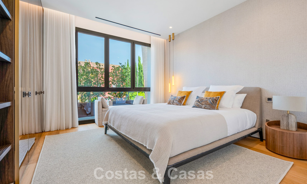 Exclusive duplex apartment with Fendi interior in five star complex for sale on Marbella’s Golden Mile 802310