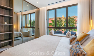 Exclusive duplex apartment with Fendi interior in five star complex for sale on Marbella’s Golden Mile 802311 