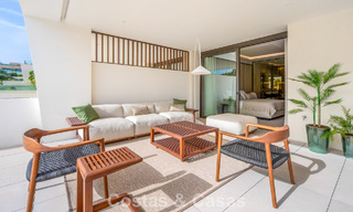 Exclusive duplex apartment with Fendi interior in five star complex for sale on Marbella’s Golden Mile 802316 