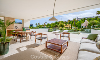Exclusive duplex apartment with Fendi interior in five star complex for sale on Marbella’s Golden Mile 802317 