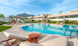 Exclusive duplex apartment with Fendi interior in five star complex for sale on Marbella’s Golden Mile 802323 