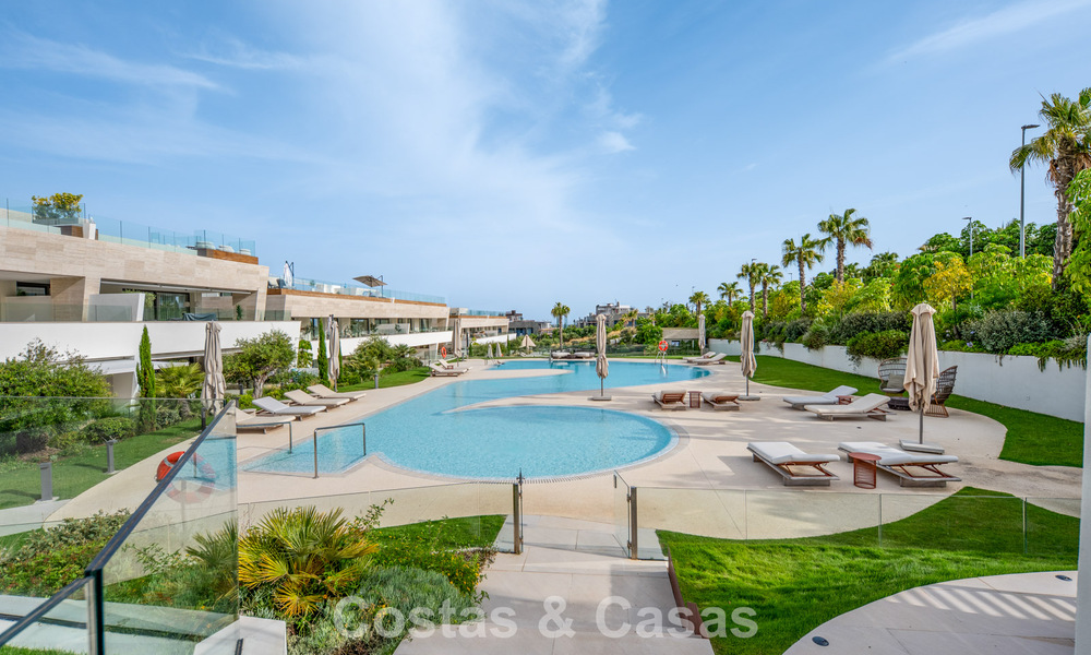 Exclusive duplex apartment with Fendi interior in five star complex for sale on Marbella’s Golden Mile 802325