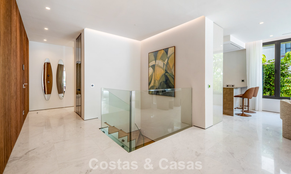 Exclusive duplex apartment with Fendi interior in five star complex for sale on Marbella’s Golden Mile 802331