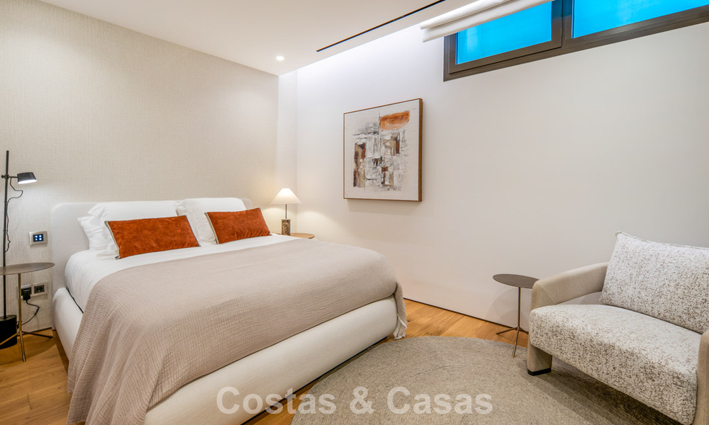 Exclusive duplex apartment with Fendi interior in five star complex for sale on Marbella’s Golden Mile 802332