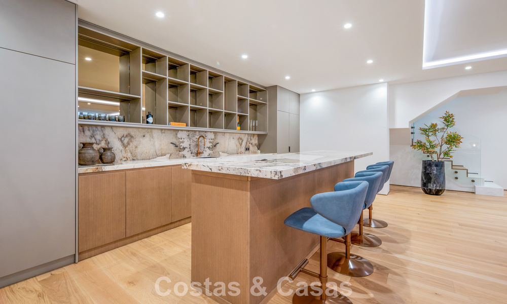 Exclusive duplex apartment with Fendi interior in five star complex for sale on Marbella’s Golden Mile 802336
