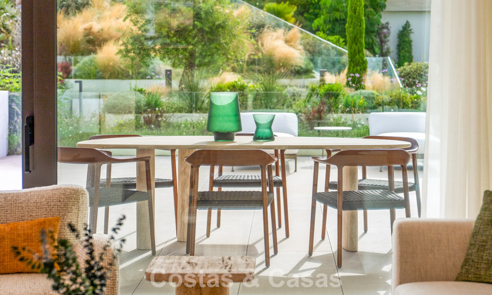 Exclusive duplex apartment with Fendi interior in five star complex for sale on Marbella’s Golden Mile 802337
