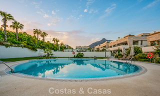 Exclusive duplex apartment with Fendi interior in five star complex for sale on Marbella’s Golden Mile 802341 