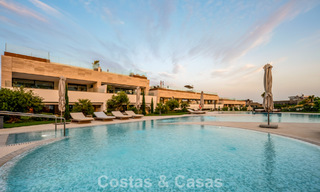 Exclusive duplex apartment with Fendi interior in five star complex for sale on Marbella’s Golden Mile 802342 