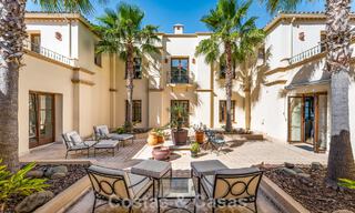 Elegant Spanish estate (Finca) for sale in a green setting on the New Golden Mile between Marbella and Estepona 802216 