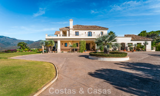 Elegant Spanish estate (Finca) for sale in a green setting on the New Golden Mile between Marbella and Estepona 802218 