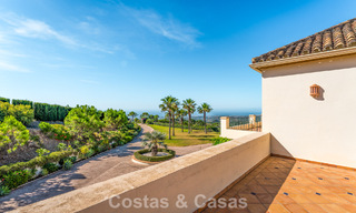 Elegant Spanish estate (Finca) for sale in a green setting on the New Golden Mile between Marbella and Estepona 802224 