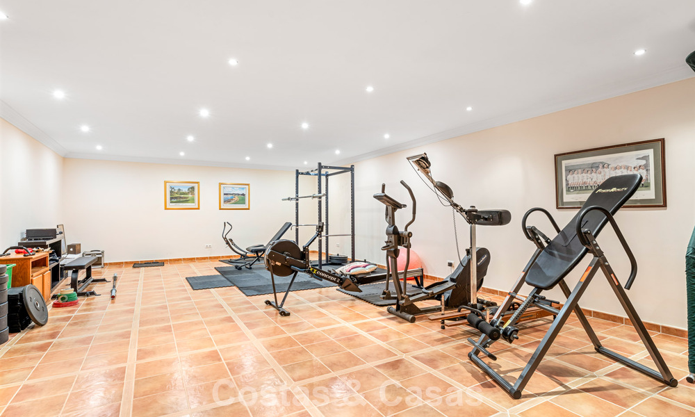 Elegant Spanish estate (Finca) for sale in a green setting on the New Golden Mile between Marbella and Estepona 802254