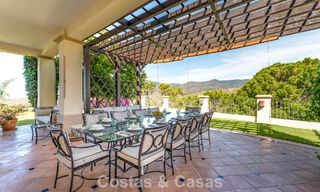 Elegant Spanish estate (Finca) for sale in a green setting on the New Golden Mile between Marbella and Estepona 802262 