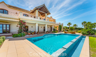 Elegant Spanish estate (Finca) for sale in a green setting on the New Golden Mile between Marbella and Estepona 802270 