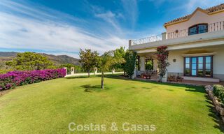 Elegant Spanish estate (Finca) for sale in a green setting on the New Golden Mile between Marbella and Estepona 802271 