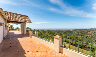 Elegant Spanish estate (Finca) for sale in a green setting on the New Golden Mile between Marbella and Estepona 802275 