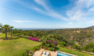 Elegant Spanish estate (Finca) for sale in a green setting on the New Golden Mile between Marbella and Estepona 802276 