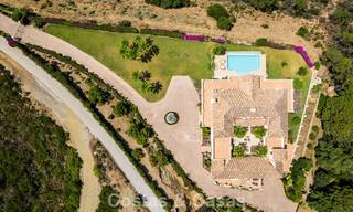 Elegant Spanish estate (Finca) for sale in a green setting on the New Golden Mile between Marbella and Estepona 802277 