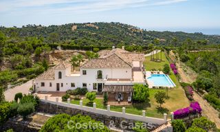 Elegant Spanish estate (Finca) for sale in a green setting on the New Golden Mile between Marbella and Estepona 802279 