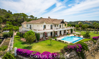 Elegant Spanish estate (Finca) for sale in a green setting on the New Golden Mile between Marbella and Estepona 802280 