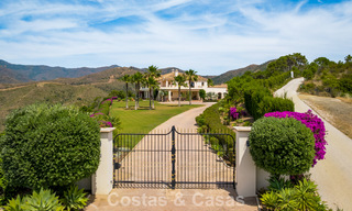 Elegant Spanish estate (Finca) for sale in a green setting on the New Golden Mile between Marbella and Estepona 802284 
