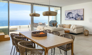 Bright and modern duplex penthouse with frontal open sea views for sale in Benalmádena, Costa del Sol 802174 