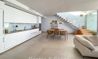Bright and modern duplex penthouse with frontal open sea views for sale in Benalmádena, Costa del Sol 802175 