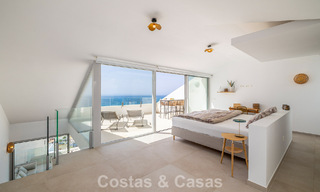 Bright and modern duplex penthouse with frontal open sea views for sale in Benalmádena, Costa del Sol 802176 