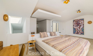 Bright and modern duplex penthouse with frontal open sea views for sale in Benalmádena, Costa del Sol 802178 