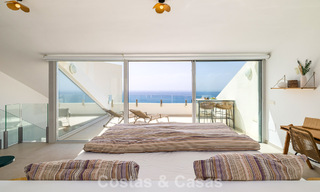 Bright and modern duplex penthouse with frontal open sea views for sale in Benalmádena, Costa del Sol 802179 
