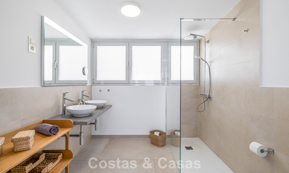 Bright and modern duplex penthouse with frontal open sea views for sale in Benalmádena, Costa del Sol 802182