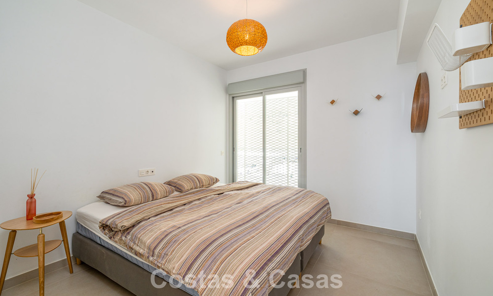 Bright and modern duplex penthouse with frontal open sea views for sale in Benalmádena, Costa del Sol 802193