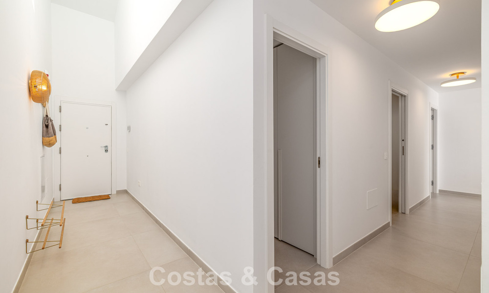 Bright and modern duplex penthouse with frontal open sea views for sale in Benalmádena, Costa del Sol 802195