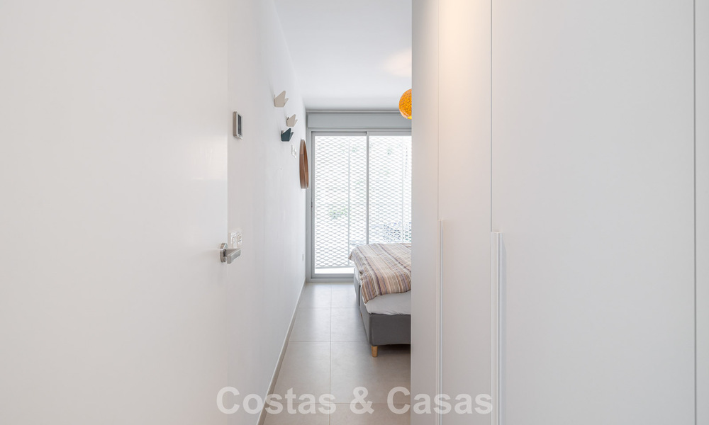 Bright and modern duplex penthouse with frontal open sea views for sale in Benalmádena, Costa del Sol 802196