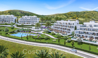 Modern corner apartment in exclusive boutique resort with panoramic sea views close to La Cala de Mijas, Costa del Sol 802146 