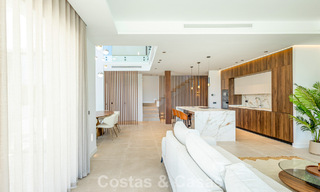 Newly built contemporary luxury villa with sea views for sale in Mijas, Costa del Sol 802151 