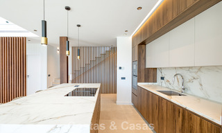 Newly built contemporary luxury villa with sea views for sale in Mijas, Costa del Sol 802152 