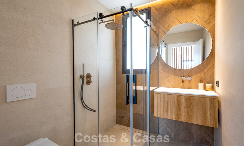 Newly built contemporary luxury villa with sea views for sale in Mijas, Costa del Sol 802154