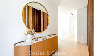 Newly built contemporary luxury villa with sea views for sale in Mijas, Costa del Sol 802155 