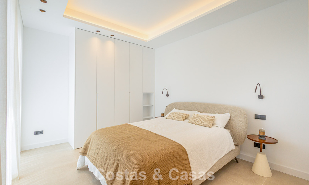 Newly built contemporary luxury villa with sea views for sale in Mijas, Costa del Sol 802157