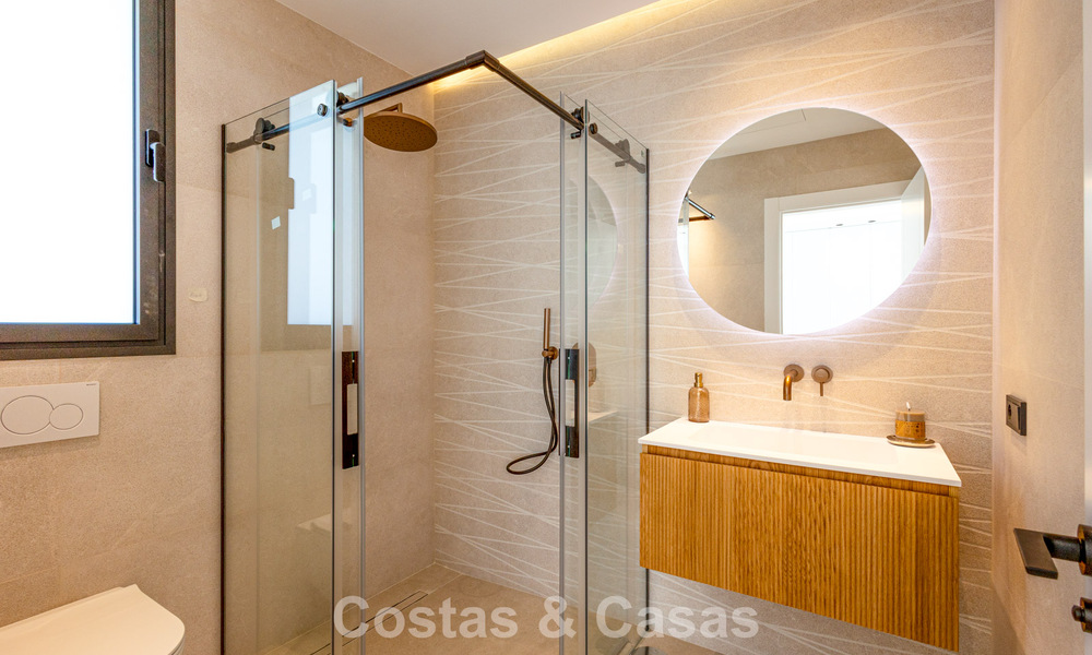 Newly built contemporary luxury villa with sea views for sale in Mijas, Costa del Sol 802158