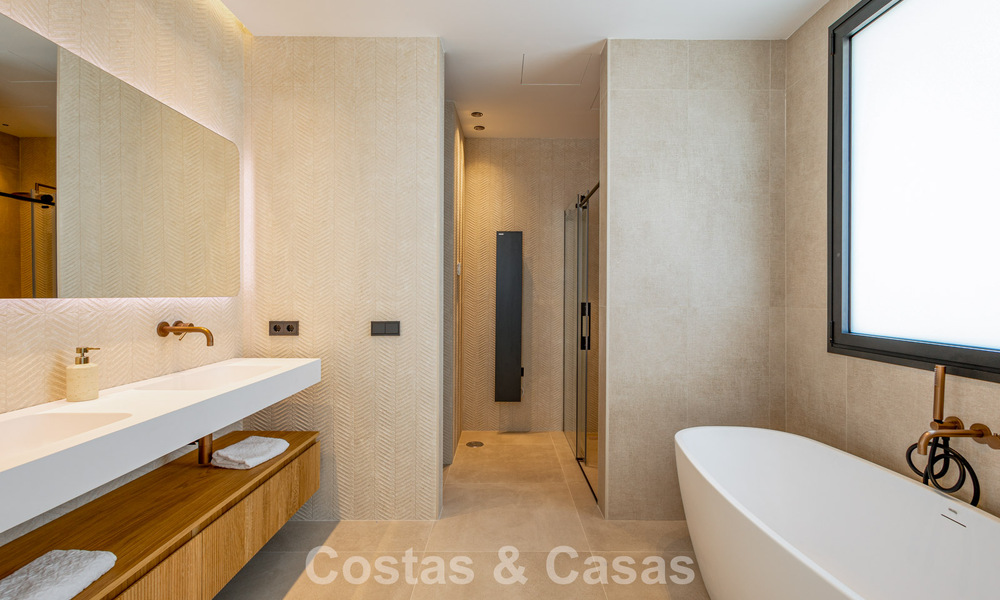 Newly built contemporary luxury villa with sea views for sale in Mijas, Costa del Sol 802161